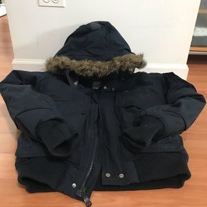 HELLY HANSEN New Mens Dark Blue Down Jacket size M